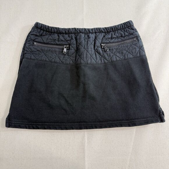 Polo Ralph Lauren Girls Fleece Utility Skirt Size M 8-10 Black - Picture 1 of 8